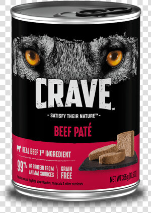 Wet Beefcan Header Mobile New   Crave Wet Dog Food  HD Png Download