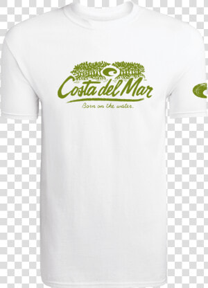 Costa Del Mar Mangrove In White  Size S  Angle   Active Shirt  HD Png Download