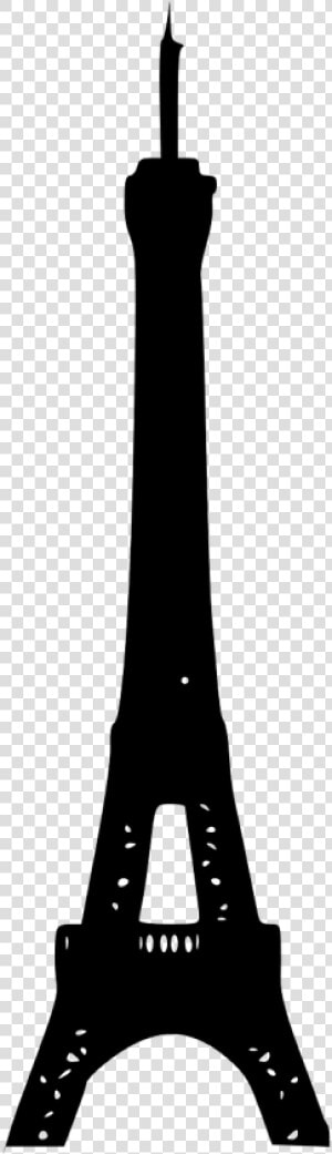 Eifel Tower Png   Cartoon Black Eiffel Tower  Transparent Png