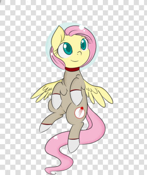 Greenteagreentea  Astronaut  Fluttershy  Safe  Simple   Fluttershy Mlp Space Suit  HD Png Download