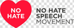 No Hate Speech Movement   No Hate Speech Campaign  HD Png Download