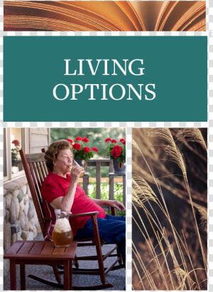 Living Options At Teal Lake Senior Living In Mexico    Rocking Chair  HD Png Download