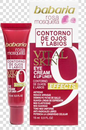 Contorno De Ojos Y Labios 9 Efectos De Babaria   Cosmetics  HD Png Download