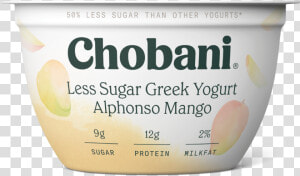 Chobani Less Sugar Greek Yogurt Review  HD Png Download