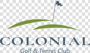 Colonial Golf And Tennis   Colonial Golf And Tennis Logo  HD Png Download