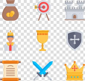 Medieval   Medieval Flat Icon  HD Png Download