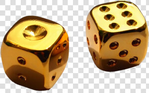 24k Gold Dices   Png Download   24k Gold Dice  Transparent Png