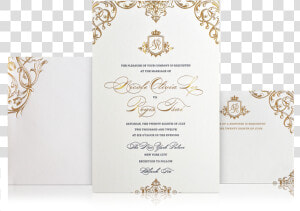 Luxury Wedding Invitations With Fetching Invitation   Luxury Wedding Invitation Template  HD Png Download