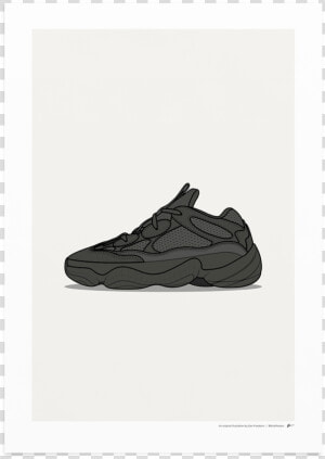 Yeezy Drawing V2 2019 Bear Online   Yeezy 500 Art  HD Png Download