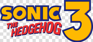 Sonic The Hedgehog Logo Sticker   Sonic The Hedgehog  HD Png Download