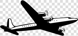 Propellor Plane Clip Art  HD Png Download