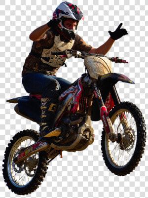 Motocross  Stunt  Freestyle  Dirtbike  Transparent   Dirt Bike Wheelie Png  Png Download