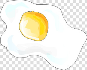 Huevo  Frito  Yema De Huevo    Cartoon Fried Egg  HD Png Download