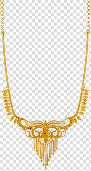 Chandra Jewellers 22k Yellow Gold Neckless   Necklace  HD Png Download