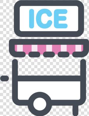 Ice Cream Trailer Icon   Icecream Trailer Png Icon  Transparent Png