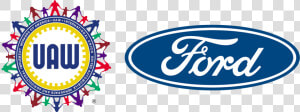 Transparent Uaw Logo Png   Uaw Ford Logo  Png Download