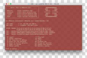             Images opnsense Terminal 1   Pattern  HD Png Download