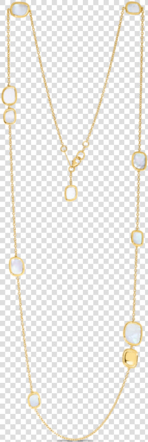 Roberto Coin Station Necklace With Mother Of Pearl  HD Png Download