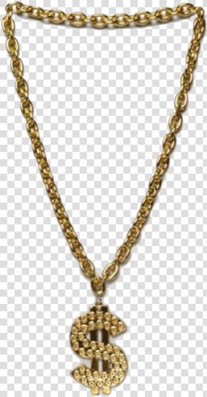 Thug Life Gold Chain Transparent Png   Gangster Gold Chain Png  Png Download