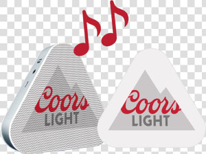 Coors Light Bluetooth Speaker Speakers Coors Light   Coors Light Bluetooth Speaker  HD Png Download