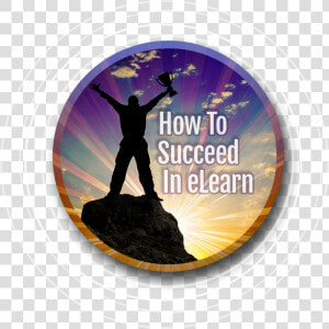 How To Succeed Online Graphic Logo   Am What I Am Today Because Y  HD Png Download