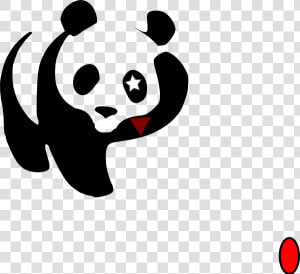 Cosmic Panda Waving Clip Art   Panda Question Mark Gif  HD Png Download