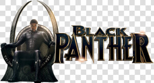 Black Panther Movie Logo Png Vector Freeuse Stock   Black Panther Movie Transparent Background  Png Download