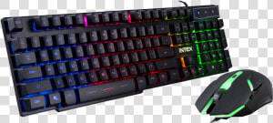 Mm Keyboard Mouse Combo 400 Title Mm Keyboard Mouse   Intex Gaming Keyboard And Mouse  HD Png Download