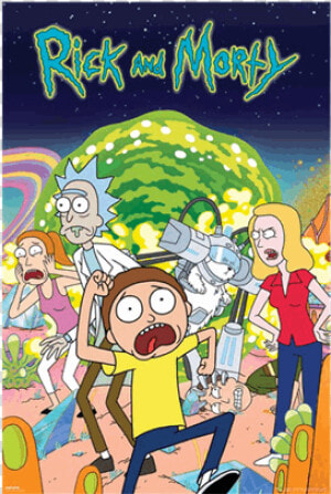 Rick And Morty Official Poster  HD Png Download