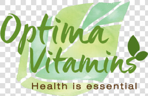 Optima Vitamins Logo   Transparent Vitamin Logo  HD Png Download