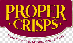 New Pc Logo No White With Rocker   Proper Crisps Garden Medley  HD Png Download