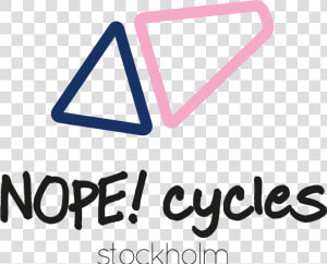 Nope Cycles Stockholm Logo   Triangle  HD Png Download