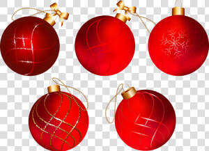 Bambalinas De Navidad Png   Bolas De Navidad Rojas Png  Transparent Png