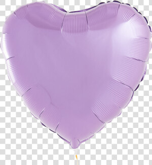 A Photograph Of Pearl Lavender Foil Heart Balloon   Balloon  HD Png Download