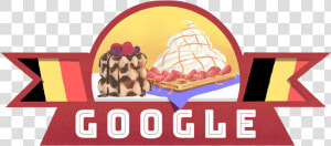 National Waffle Day Google Doodle  HD Png Download