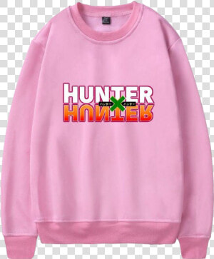 Image Of Pink Hunter X Hunter Logo Sweatshirt   Ariana Grande Thank U Next Sweatshirt  HD Png Download