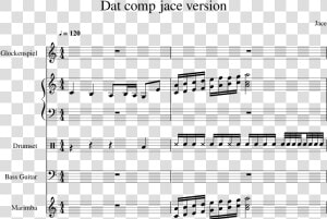 Sheet Music For Il Vento D Oro  HD Png Download