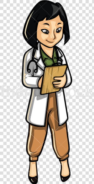 Doctor Asian Female Transparent Png   Women Doctor Clip Art  Png Download