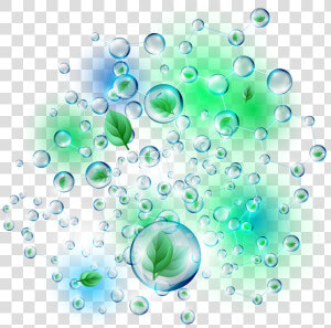 Bubble Drawing Hand Painted   Green Bubbles Png  Transparent Png