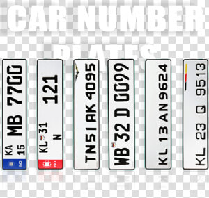 Car Number Plate Kerala  HD Png Download