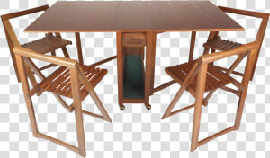 Drop Leaf Dining Table Set Wall Mounted Midcentury   Drop leaf Table  HD Png Download