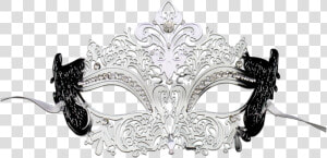 Silver Series Women S Laser Cut Metal Venetian Masquerade   Masquerade Silver Mask Png  Transparent Png