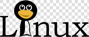 Linux  Logo  Penguin  Tux  Text   Linux Logo  HD Png Download