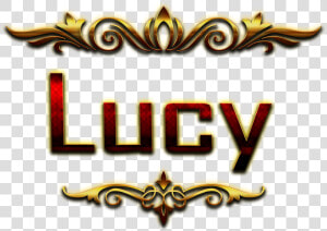 Lucy Name Logo Bokeh Png   Harsh Name  Transparent Png