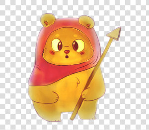 Ewok By Enchantzii   Cartoon  HD Png Download