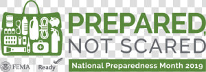 National Preparedness Month Logo Showing An Emergency   September Is National Preparedness Month  HD Png Download