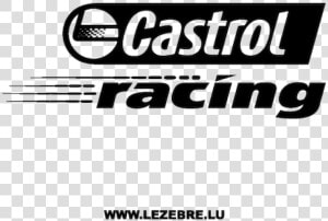 Autocollant Castrol Racing  HD Png Download