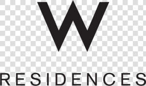 W Residences Vibrant Welcoming Exclusive   W Hollywood Residences Logo  HD Png Download