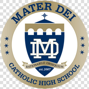 School Logo   Mater Dei Catholic Logo  HD Png Download