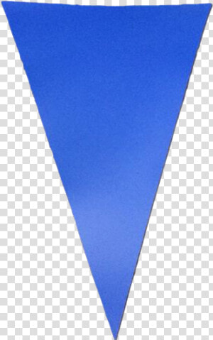 Royal Blue Pvc Bunting   Triangle Sky Blue Png  Transparent Png